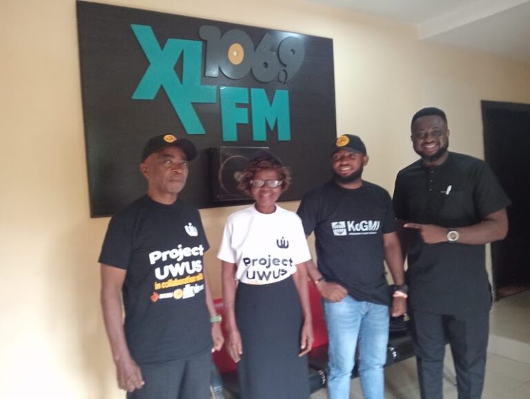 The Project UWUS team at XL 106.9 FM